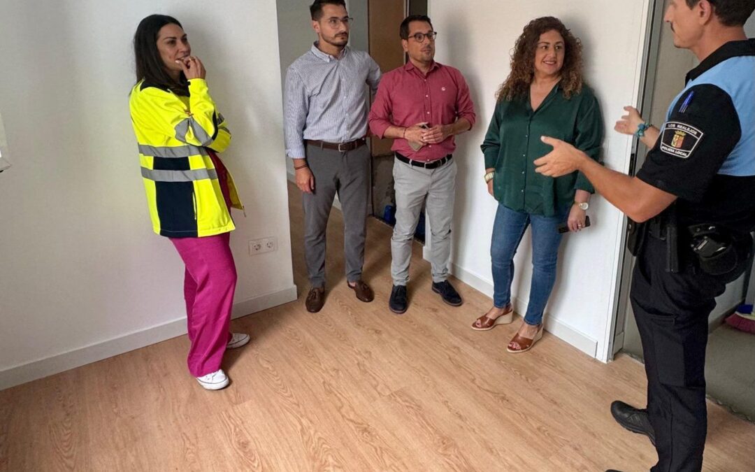 Ampliación de dependencias de Policía Local con un módulo para vestuario femenino y office